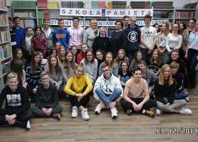 Spotkanie z siostrą Beniaminą Jadwigą Kulazińską w SP 2 