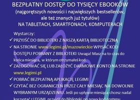 Super usługa w Miejskiej Bibliotece Publicznej im. H. Sienkiewicza w Płońsku