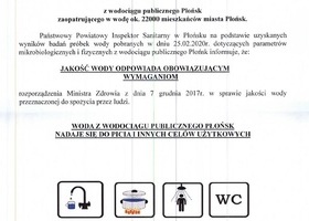 Komunikat Państwowego Powiatowego Inspektora Sanitarnego w Płońsku